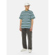 DICKIES, Glade spring tee ss, Hrzntl yd stripe coronet