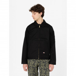 DICKIES, Unlined eisenhower jacket rec, Black
