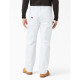 DICKIES, M relaxed fit cotton painter's pant, White