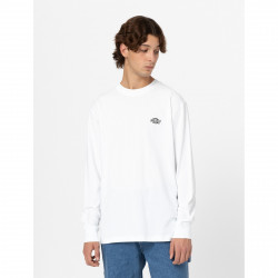 DICKIES, Summerdale tee ls, White