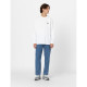 DICKIES, Summerdale tee ls, White