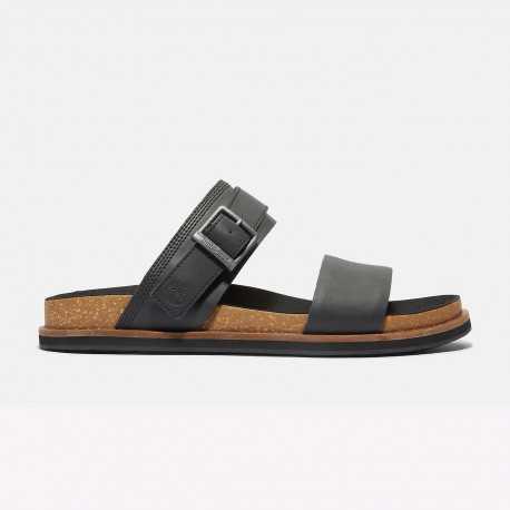 Amalfi vibes backstrap sandal - Jet black