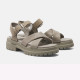 TIMBERLAND, London vibe backstrap sandal, Light taupe full grain