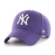 47 BRAND, Cap mlb new york yankees mvp snapback, Purple