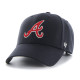 47 BRAND, Cap mlb atlanta braves mvp, Navy1