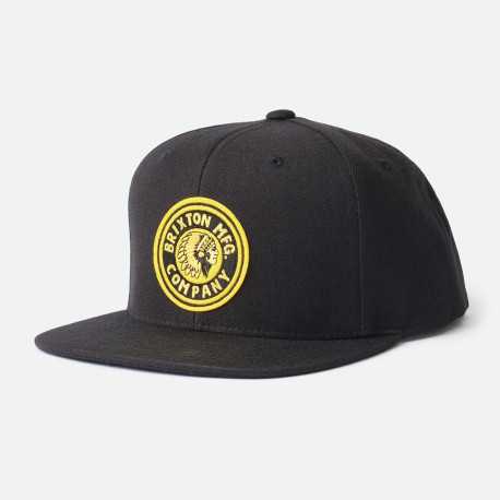 Rival mp snapback - Black/gold