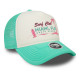 NEW ERA, Wmns foam front trucker newera, Fmtwhi