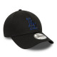 NEW ERA, Metallic outline 9forty losdod, Blk