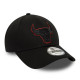 NEW ERA, Metallic outline 9forty chibul, Blk