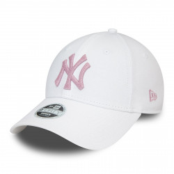 NEW ERA, Wmns metallic logo 9forty neyyan, Whi