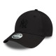 NEW ERA, Wmns ruching 9forty neyyan, Blk