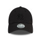 NEW ERA, Wmns ruching 9forty neyyan, Blk