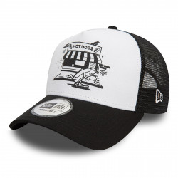 NEW ERA, Ne graphic trucker newera, Blkwhi