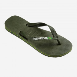 HAVAIANAS, Brasil logo, Green/green