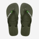 HAVAIANAS, Brasil logo, Green/green