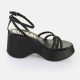 BUFFALO, Aspha ts sandal, Black
