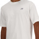 NEW BALANCE, Sport essentials cotton t-shirt, White