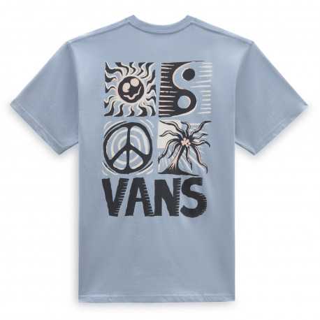 Vans sunbaked ss tee - Dusty blue