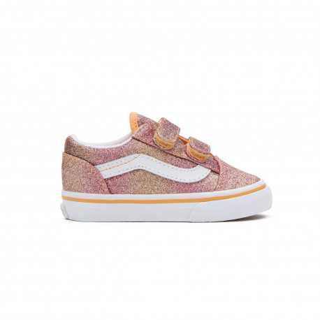 Old skool v - Sunrise glitter multi/true white