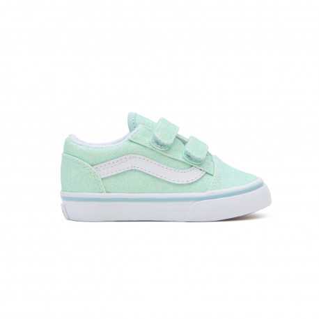 Old skool v - Glitter pastel blue