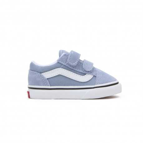Old skool v - Color theory dusty blue
