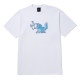 HUF, T-shirt mod-dog ss, White