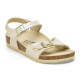 BIRKENSTOCK, Rio kids bf, Graceful pearl white