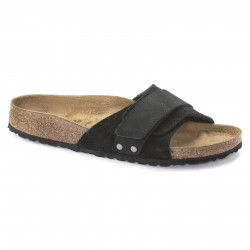 BIRKENSTOCK, Oita w lenb/leve, Modern suede black