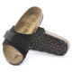 BIRKENSTOCK, Oita w lenb/leve, Modern suede black