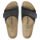 BIRKENSTOCK, Oita w lenb/leve, Modern suede black