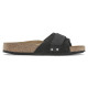 BIRKENSTOCK, Oita w lenb/leve, Modern suede black