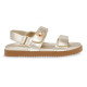 STEVE MADDEN, Mona sandal, Gold leather