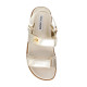 STEVE MADDEN, Mona sandal, Gold leather