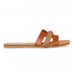 STEVE MADDEN, Edriah sandal, Cognac multi