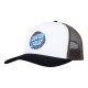 SANTA CRUZ, Vivid slick dot meshback, White/grey