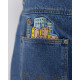 JACKER, City tour denim baggy, Blue