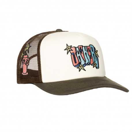 City tour trucker cap - Brown