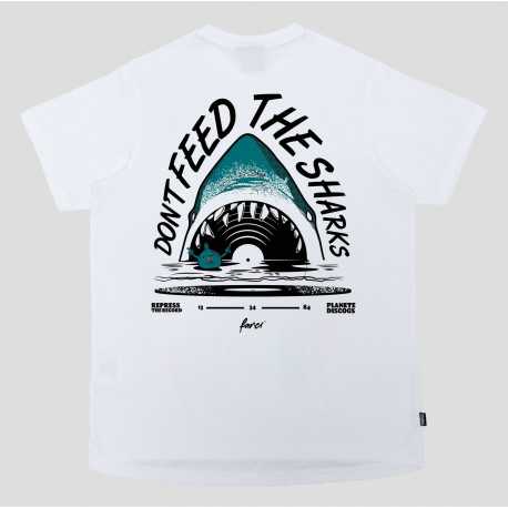 Tee shark - White