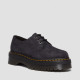 DR. MARTENS, 1461 quad ii, Charcoal grey tumbled nubuck