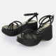 BUFFALO, Joy mss sandal, Black