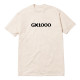 GX1000, T-shirt og logo, Cream