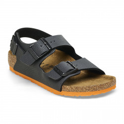 BIRKENSTOCK, Milano kids bf, Desert soil black