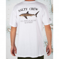 SALTY CREW, Bruce premium s/s tee, White