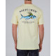 SALTY CREW, Rooster premium s/s tee, Banana