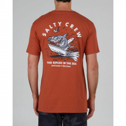 SALTY CREW, Hot rod shark premium s/s tee, Rust