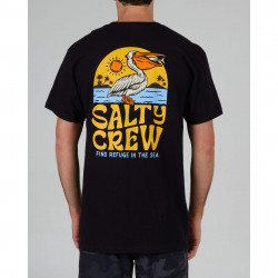 SALTY CREW, Seaside standard s/s tee, Black