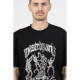 WASTED, T-shirt macabre, Black