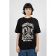 WASTED, T-shirt macabre, Black