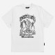 WASTED, T-shirt macabre, White