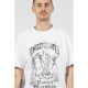 WASTED, T-shirt macabre, White